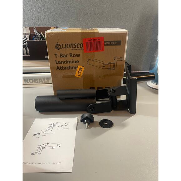 LIONSCOOL Power Rack Landmine Attachment 3”x3” - Picture 2 of 5